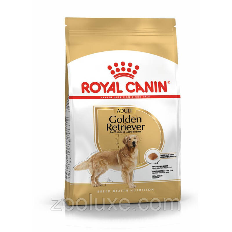 Royal Canin Golden Retriever Adult 12 кг / Роял Канін Голден Ретривер Емалт 12 кг — корм для собак