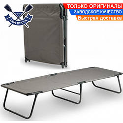 Похідне ліжко коропова розкладачка Ranger Forester до 120 кг рибальська розкладачка для кемпінгу 37,5х202х67 см