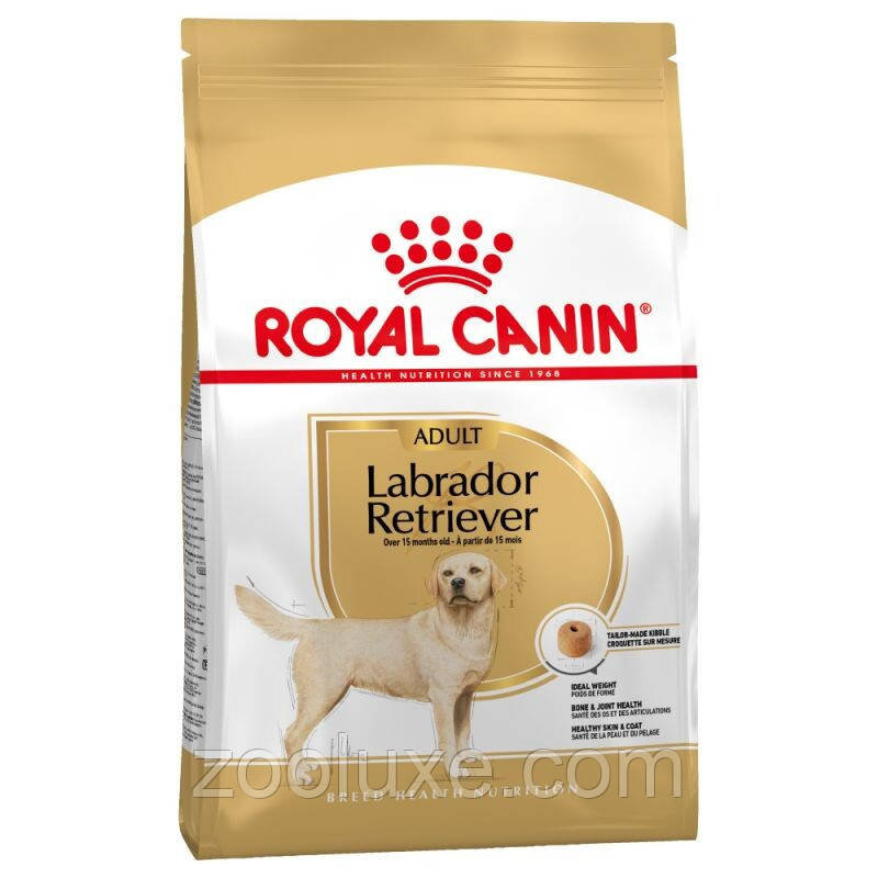 Royal Canin Labrador Retriever Adult 3 кг - повсякденний корм для дорослих собак породи Лабрадор Ретривер