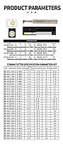 MB-07GRR150-3.0-D11 P6522 (сталь, нерж.сталь, чавун) Твердосплавна пластина (канавкова) для токарного різця, фото 5