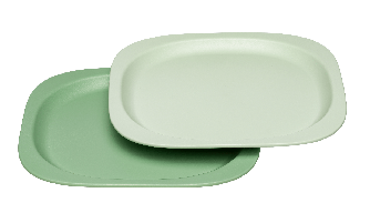 Набір - Тарілка для годування 2 шт. Nip Зелена серія Зелені