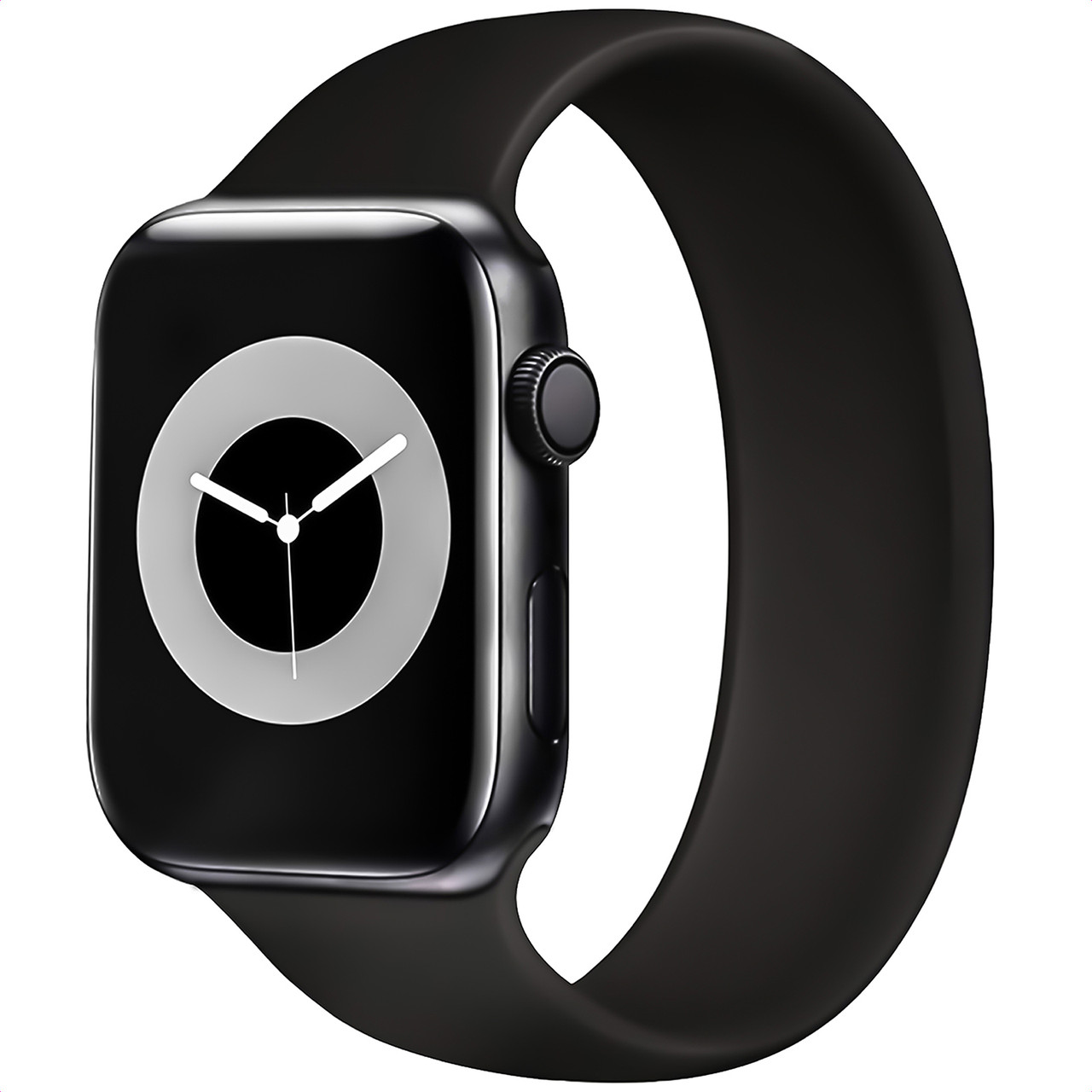 Ремешок Promate Loop-40XL для Apple Watch 38-40 мм 1/2/3/4/5/6/7/SE Black (loop-40xl.black), фото 1