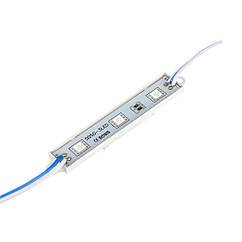 Модуль МТК 12V синій 3led smd5050 0.72 Вт IP65