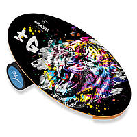 Баланс борд InGwest Colorful Lion (Balance Board Training System) с прорезиненным роллером