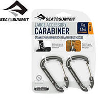 Набор карабинов SeaToSummit Accessory Carabiner Large Titanium 2 Pack