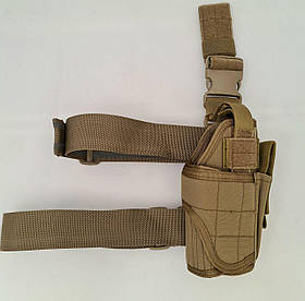 Кобура на ногу Pantac Hurricane DropLeg Holster, Coyote Brown