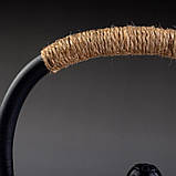 Чорний чайник для заварювання 1,1л з чавуну тецубін, фото 4