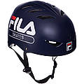 Защитный шлем каска для катания на роликах велосипеде самокате скейте кайтсерфинг FILA Синий (607511) S