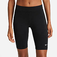 Шорты-велотреки женские спортивные Nike W NSW ESSNTL MR BIKER SHORT