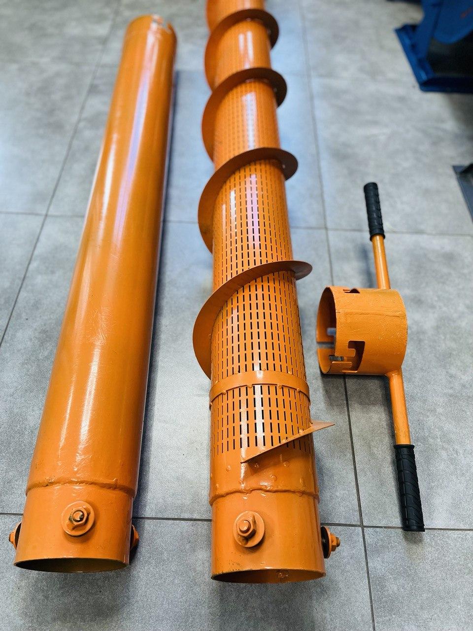 Вентиляційний спис ,бур 1м. до шнеку, фото 1