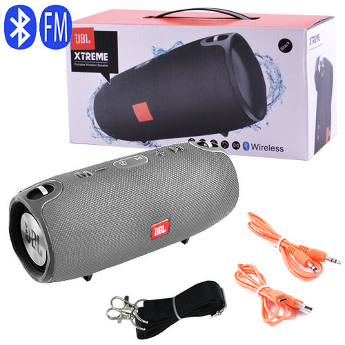 Bluetooth-колонка JBL XTREME SMALL, speakerphone, радио, PowerBank, grey