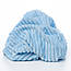 Відріз плюшу Stripes блакитного кольору, розмір 100*80 см, фото 2