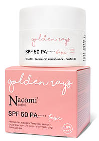 Денний зволожуючий сонцезахисний крем для обличчя Nacomi Next Level Basic SPF 50 РА+++++, 50 мл.