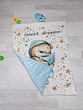 Конверт-плед 2 в 1. Плед для немовлять, фото 2