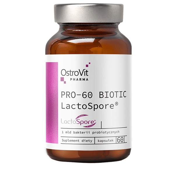 PRO-60 BIOTIC LactoSpore OstroVit Pharma 60 капсул