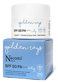Сонцезахисний крем для обличчя Nacomi Next Level City SPF 50 РА++++, 50 мл.