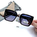 Сонцезахисні окуляри з коричневими дужками, фото 5