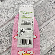 Шкарпетки дитячі літні із сіткою ЕКО р.18 (7-8 років) для дівчинки випадкове асорті 30035234, фото 10