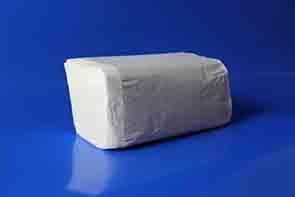 Рушники паперові 1-шар. V скл., 230х230 мм, білі