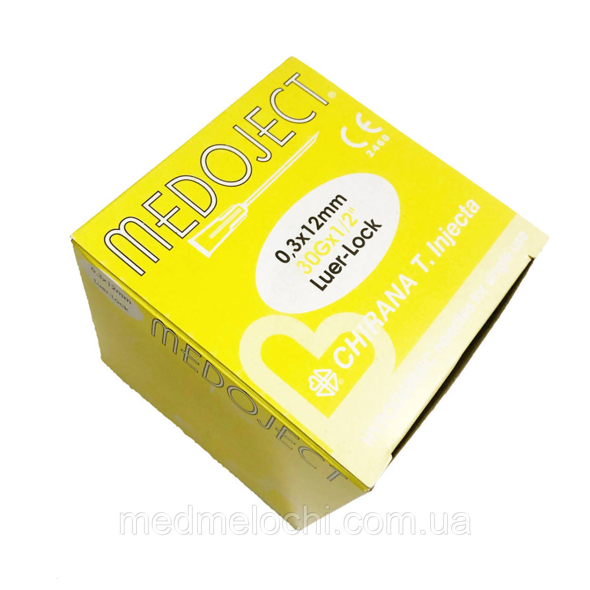 Голка ін‘єкційна 30G (0,3 мм x 12 мм) MEDOJECT