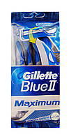 Одноразовые бритвы Gillette Blue II Maximum - 8 шт.