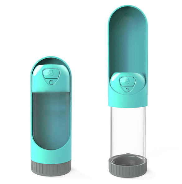 Пляшка поїлка для собак Els Pet 300 мл для води портативна в дорогу для вигулу