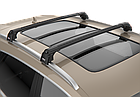 Поперечки Range Rover Velar (c 2017–) Turtle чорні. На інтегровані рейлінги, фото 6
