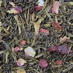 Ароматизований чай Зелений із журавлиною Османтус