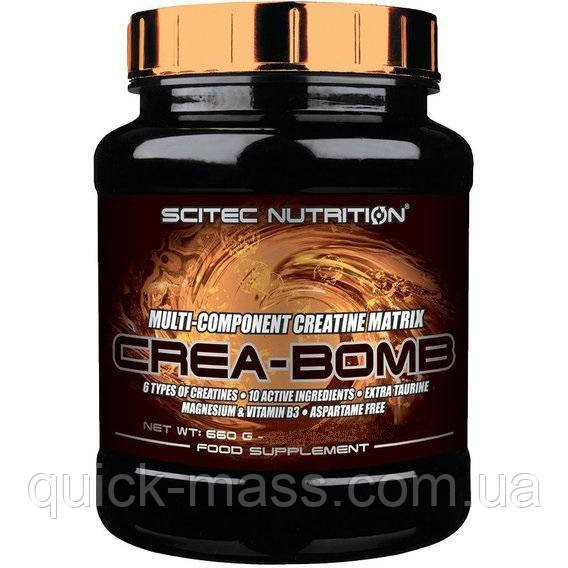 Комплексний креатин Scitec Nutrition Crea-Bomb 660 g (110 порцій)
