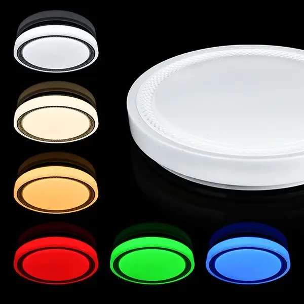 Світильник світлодіодний з пультом керування 80+16Вт Biom SMART SML-R19-80-RGB 3000-6000K+ RGB
