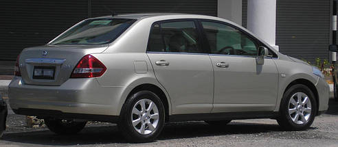 Амортизатори NISSAN TIIDA задній від 2007 р. з двигунами 1.5 1.6 1.8, Стійки задні Нісан Тііда, фото 3