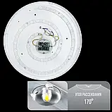 Світильник світлодіодний з пультом керування 80Вт Biom SMART SML-R22-80/2 3000-6000K, фото 6
