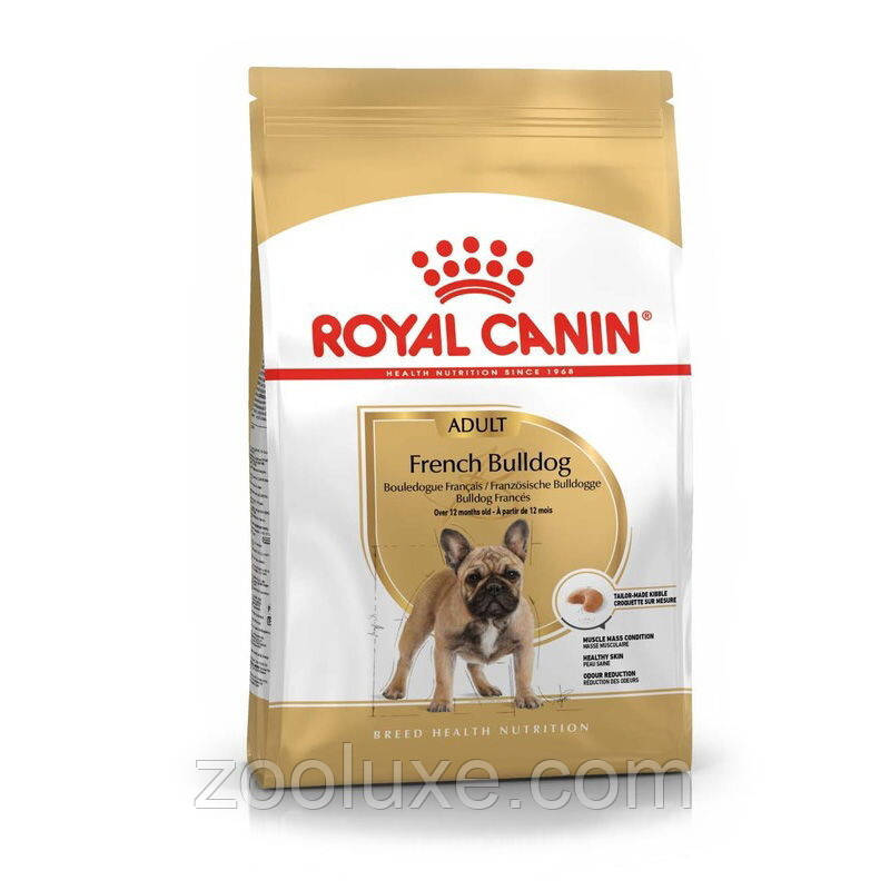 Royal Canin French Bulldog Adult 1,5 кг - повсякденний корм для дорослих собак породи Французький бульдог