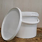 Пластикове 5-літрове відро харчове для холодних та гарячих рідин, фото 2