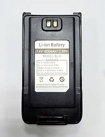 Акумулятор BL-9 до рацій Baofeng A58S, T-57, UV-9R Plus, UV-9R PRO, 9700