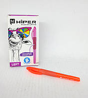 Ручка маслянная Hiper тренажер для левши, 0.7мм, синяя, 12шт/упак., HO-251L