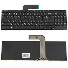 Клавіатура для ноутбука DELL (Inspiron: M5110, M511R, N5110) rus, black