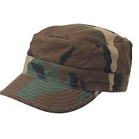 Кепка, BDU, Rip Stop, woodland, бавовна, MFH Німеччина