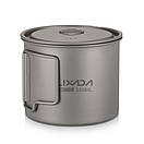 Титановий кухоль Lixada 550ml. Чашка з титану., фото 9