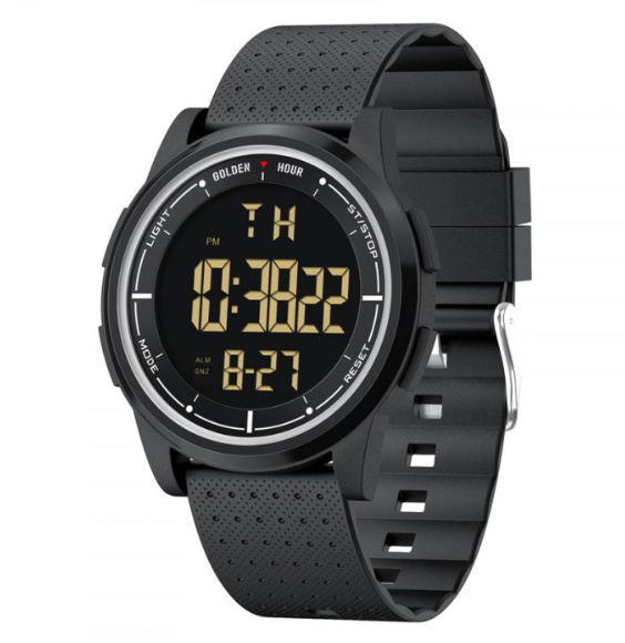 Гарний водонепроникний бюджетний наручний годинник GoldeHour для військовослужбовців, фото 1