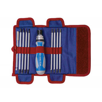 Набір викруток 16 в 1 (PH, PZ, SL, Hex, Torx) у тубусі  King Tony (P32526MRN)