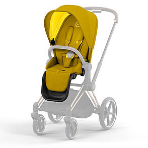 Чохол тканинний для прогулянкового блоку Cybex Priam Mustard Yellow 2022 р., фото 1