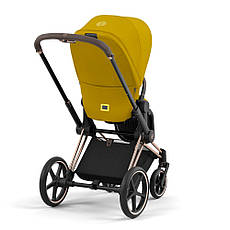 Чохол тканинний для прогулянкового блоку Cybex Priam Mustard Yellow 2022 р., фото 4