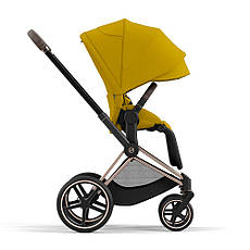 Чохол тканинний для прогулянкового блоку Cybex Priam Mustard Yellow 2022 р., фото 5