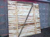 Щит будівельний дерев'яний для паркану Сона, фото 3