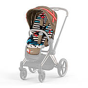 Чохол тканинний для прогулянкового блоку Cybex Priam KK One Love multicolor