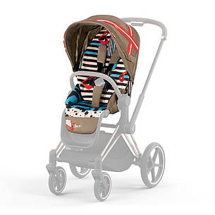 Чохол тканинний для прогулянкового блоку Cybex Priam KK One Love multicolor, фото 1