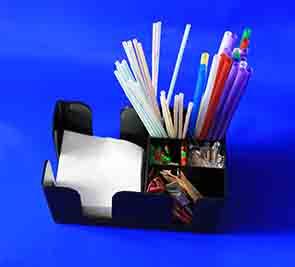 Організатор барний пластиковий. Profi, чорний