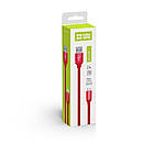 Кабель ColorWay USB-MicroUSB, 2.4А, 2м Red (CW-CBUM009-RD)