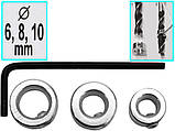 Обмежувачі Глибини Свердління (Ø 6, 8, 10 мм) YATO® YT-44100, фото 2